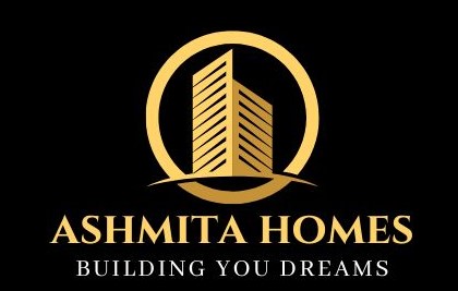 Black Gold Luxury Building Real Estate Logo - 1